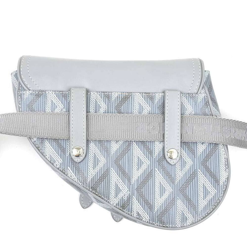 Dior bag gray Crossbody leather Bum Christian Belt Body Gray